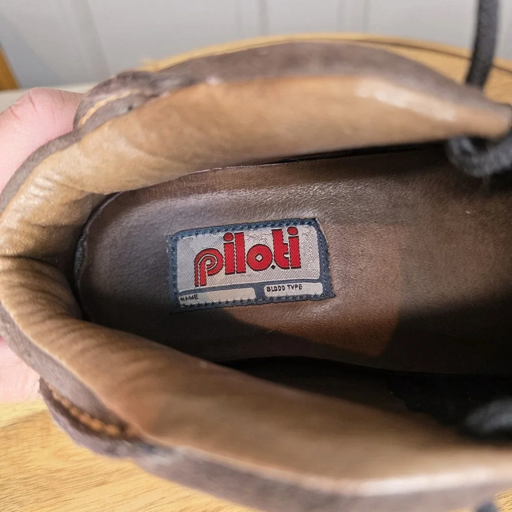 Pilote Prova CL Men Driving Shoes Brown Suede Size 9.5  Enhance Petal Control‎